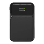 S-LINK P104 10000mAh PRM Dahili Kablolu HSC22.5W+PD20W Siyah LCD Taşınabilir Pil Şarj Cihazı Powerbank - 4
