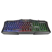 RAMPAGE KM-404 ARGENTI Rainbow Aydınlatmalı USB Gaming Combo Q Klavye + Kulaklık + Mouse + Mousepad - 3