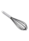 Sos Çırpma Teli Silikon Yumurta Çırpıcı Çikolata Çırpıcı Krema Çırpıcı Çelik Saplı 30 cm - 2