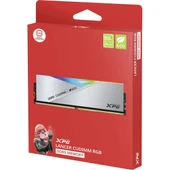 XPG 48GB (2X 24GB) DDR5 CUDIMM 8400MHZ CL40 RGB DUAL KIT PC RAM LANCER SILVER AX5CU8400C4024G-DCLACRSG - 5