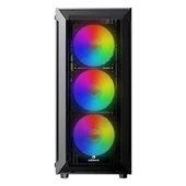 GAMEBOOSTER 650W 80+ RAIDER E651B JBST-GBE651B GAMING MID-TOWER PC KASASI thumbnail 3