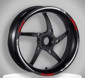 NEHAY SHOP  Şık Tasarım  motosiklet Jant Şeridi Parçalı Beyaz Honda Pcx 125 150 2010-2021 Uyumlu Sağ-Sol/Ön-Arka - 1