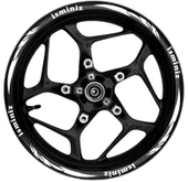 NEHAY SHOP  Xmax Beyaz yazılı  turuncu reflektif pençe şeritli - 1