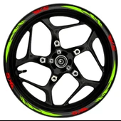 NEHAY SHOP  RKS kırmızı yazılı  neon yeşil  pençe şeritli - 1