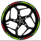 NEHAY SHOP  PCX kırmızı yazılı  sarı pençe şeritli - 1