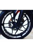 NEHAY SHOP  Şık Tasarım  motosiklet Jant Şeridi Ön Arka Takım Sağ-Sol/Ön-Arka - 1
