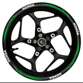 NEHAY SHOP  HONDA Beyaz yazılı  beyaz pençe şeritli - 1