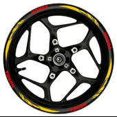 NEHAY SHOP  Honda kırmızı yazılı  neon(fıstık yeşili) pençe şeritli - 1