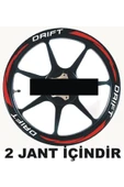 NEHAY SHOP  Şık Tasarım  motosiklet Jant Şeridi Mondial Drift Uyumlu Sağ-Sol/Ön-Arka - 1