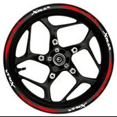 NEHAY SHOP  Honda kırmızı yazılı  sarı pençe şeritli - 1