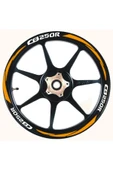 NEHAY SHOP  Şık Tasarım  motosiklet Jant Şeridi Honda Forza Sağ-Sol/Ön-Arka - 1
