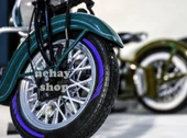 NEHAY SHOP  Şık Tasarım  motosiklet Jant Şeridi Pulsar  motosiklet Jant Şeridi Mavi Sağ-Sol/Ön-Arka - 1