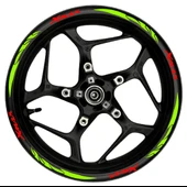 NEHAY SHOP  Xmax kırmızı yazılı  neon(fıstık yeşili) pençe şeritli - 1