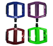 Vona HF-708 Alüminyum Rulmanlı Platform Pedal MTB Kaymaz Çelik Aksamlı Bisiklet Pedalı Yeşil - 2
