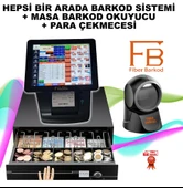 EN UYGUN MARKET BARKOD SİSTEMİ / YENİLENMİŞ / ANDROİD SET / FİBER BARKOD - 1