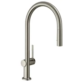 Hansgrohe Talis M54 Eviye Bataryası 210 Spiralli 2jet Paslanmaz Çelik 72800800 - 1