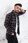 ADVANTE SLİMFİT ERKEK EKOSELİ ODUNCU GÖMLEK - 9