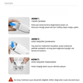 Enchen Boost Beyaz Taşınabilir Şarjlı Saç Kesim Makinesi thumbnail 3