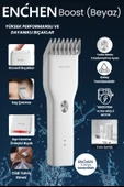 Enchen Boost Beyaz Taşınabilir Şarjlı Saç Kesim Makinesi thumbnail 1