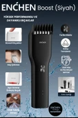 Enchen Boost Siyah Taşınabilir Şarjlı Saç Kesim Makinesi thumbnail 1