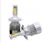 Motosiklet led xenon far şimşek etkili 1 adet - 1