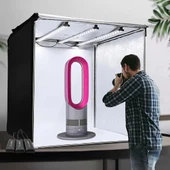 Gdx Pro II 3 Led Işıklı Ürün Çekim Çadırı 80x80 cm - 1