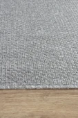 BOUCLE Naturel Sisal Jüt Halı Modern Hasır Kilim Oturma Odası Salon Mutfak Balkon Yolluk Halısı Açık Gri - 4