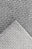 BOUCLE Naturel Sisal Jüt Halı Modern Hasır Kilim Oturma Odası Salon Mutfak Balkon Yolluk Halısı Açık Gri - 3