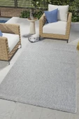 BOUCLE Naturel Sisal Jüt Halı Modern Hasır Kilim Oturma Odası Salon Mutfak Balkon Yolluk Halısı Açık Gri - 2