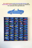 Kişiye Özel Oyuncak Araba Rafı 50'li Beyaz (hotwheels Ve Matcbox Arabaları Için Uygundur) - 1