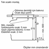 Bosch Serie 4 HUA717BV0T Ankastre Fırın - 5