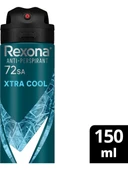 Rexona Men Erkek Sprey Deodorant Xtra Cool 72 Saat Kesintisiz Üstün Koruma 150 ml - 1