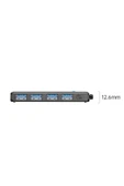 Orico 4 Portlu Type-C To USB 3.0 Yüksek Hızlı 5gbps Hub Çoklayıcı Siyah - 3