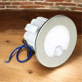 CATA CT-5174B 1.5W Radar sensörlü LED koridor yuvarlak beyaz kasa armatür  gün ışığı iç mekan aydınlatma - 3