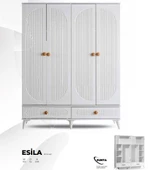ESİLA 4 KAPAKLI DOLAP - 1