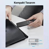 USB 3.0 To 3.0 Tf Sd Kart Okuyucu 3 Portlu USB 3.0 Çoklayıcı Adaptör Siyah thumbnail 4
