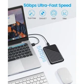 Usb3.0 2.5 Inç 6tb HDD SSD Harici Slim Harddisk Kutusu, 25PW1-U3 - 2