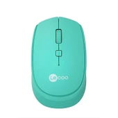 Lecoo WS202 Kablosuz 1200DPI 4 Tuşlu Optik Mouse Turkuaz - 1