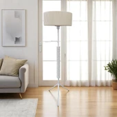 Aeris Dimmer Destekli Beyaz Lambader - 2