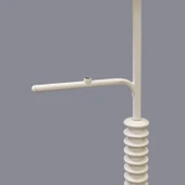 Aeris Dimmer Destekli Beyaz Lambader - 3