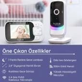 Hubble HBL10 2.8 Dijital Ekranlı Bebek Kamerası - 6