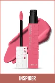 Maybelline New York Super Stay Matte Ink City Edition Likit Mat Ruj - 125 Inspirer 3600531513429 - 2