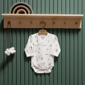 Tiffany Baby Happy Lambs Organik Theme Kruvaze Body 33022 - 1