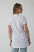 TAŞLI ŞERİTLİ T-SHIRT - 2