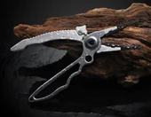 Captain 7506 Alüminyum Halka Açıcı İp Kesici Kılıflı Kendinden Kilitli 19cm Pense - 5