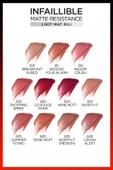 L'Oreal Paris Infaillible Matte Resistance Likit Mat Ruj - 500 Wine Not? 30144491 - 7
