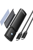 Orico Usb3.2 Gen2 10gbps Type-c M.2 Nvme Ssd Disk Kutusu Alüminyum Siyah thumbnail 1