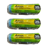 Arma Naylon Tadilat Boya Koruyucu Örtü Poşet Kalın Pratik Branda - 4x7.5 Metre - 30 m2 - 3 Paket thumbnail 1