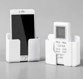 Telefon ve Kumanda Standı Plastik Krem Renk - 2