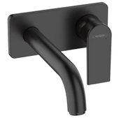 Hansgrohe Vernis Shape Ankastre Lavabo Bataryası 205 mm Satin Siyah - 1